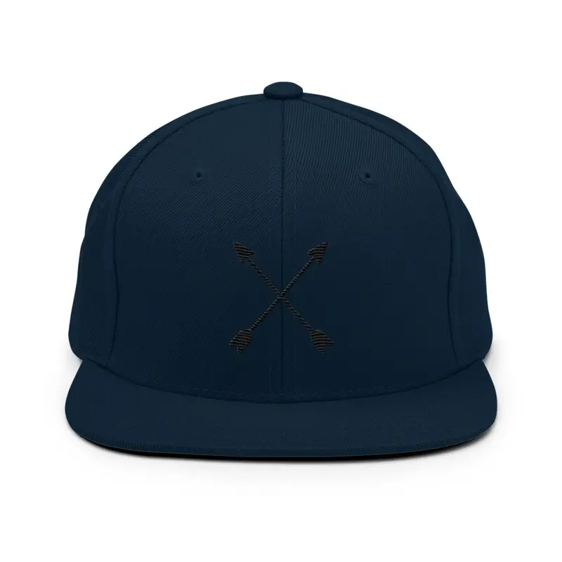 Coverd Threads Arrow Snap back